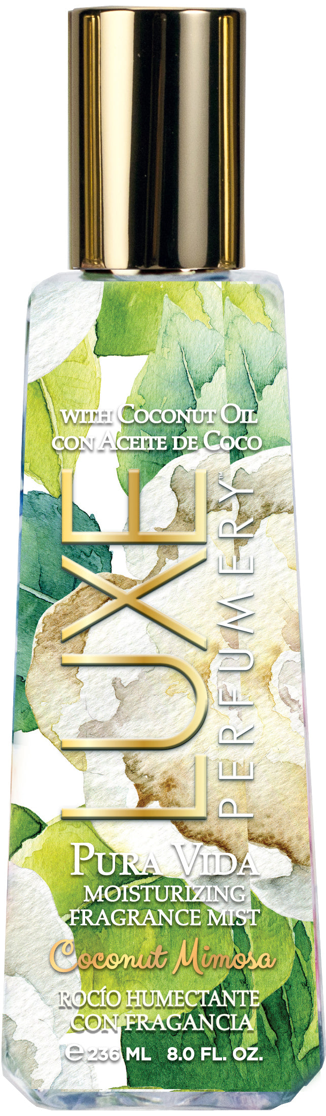 Luxe Perfumery Moisturizing Y Pura Vida Coconut Mimosa Fragrance Mist