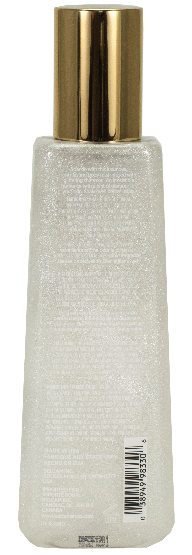 Luxe Perfumery Sugared Orchid Shimmer Mist