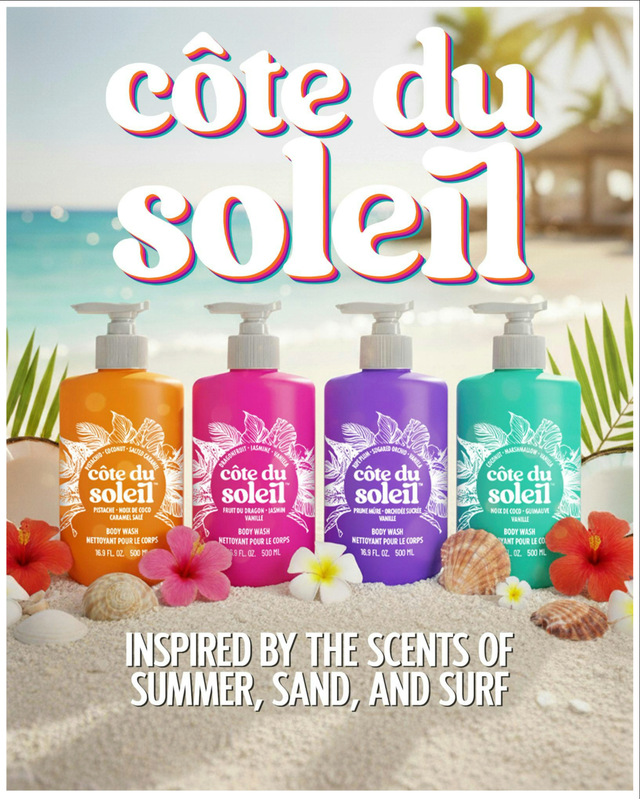 Côte du Soleil Coconut Body Wash