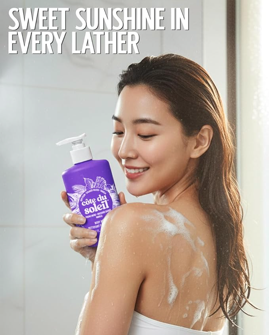 Côte du Soleil Ripe Plum Body Wash