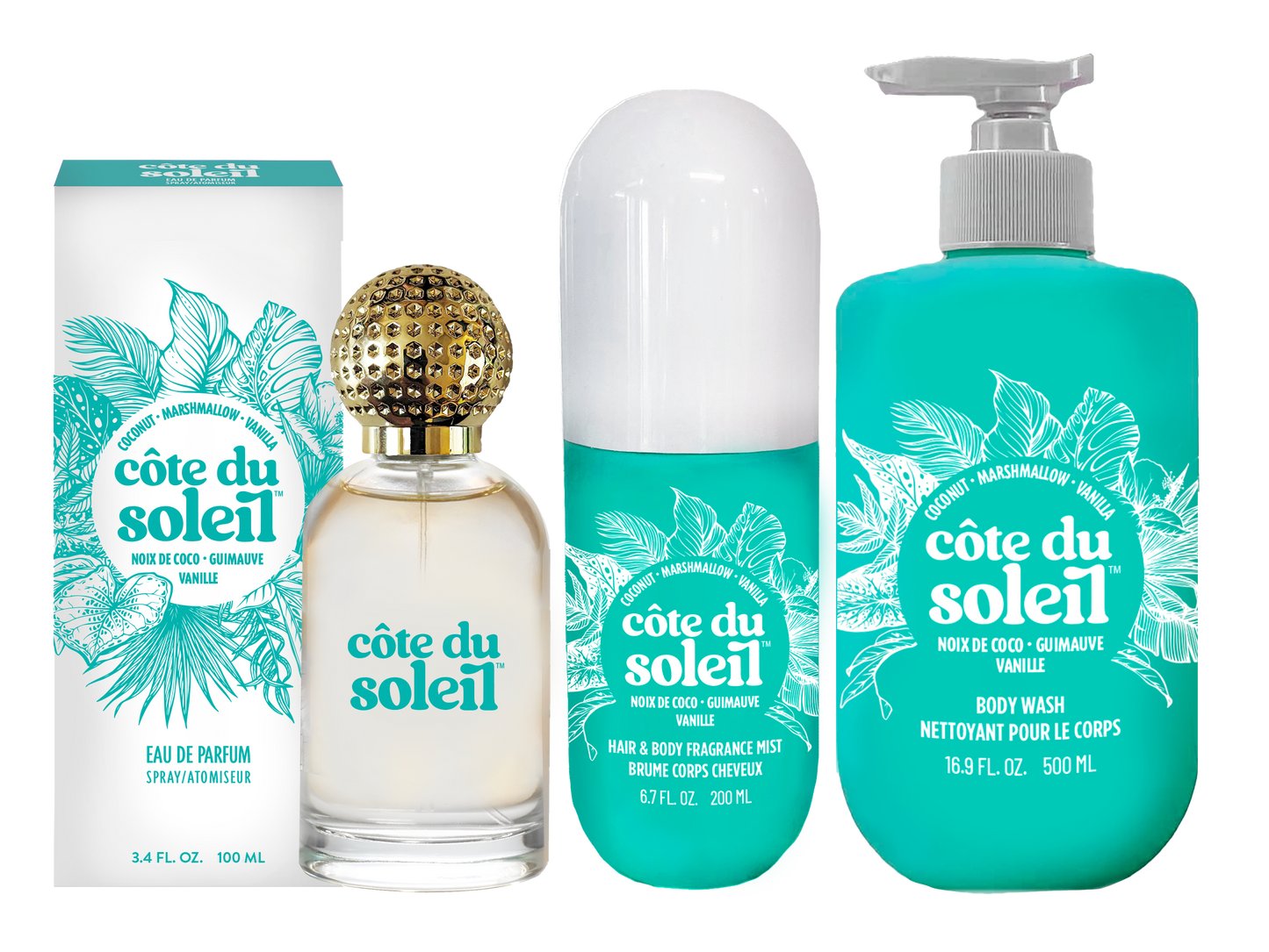 Côte du Soleil Coconut Body Mist