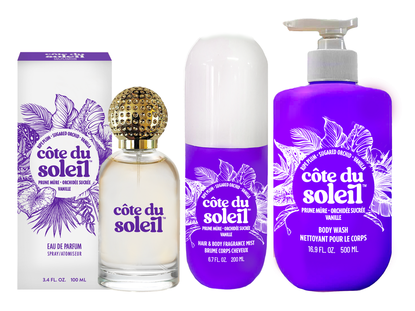 Côte du Soleil Ripe Plum Body Mist