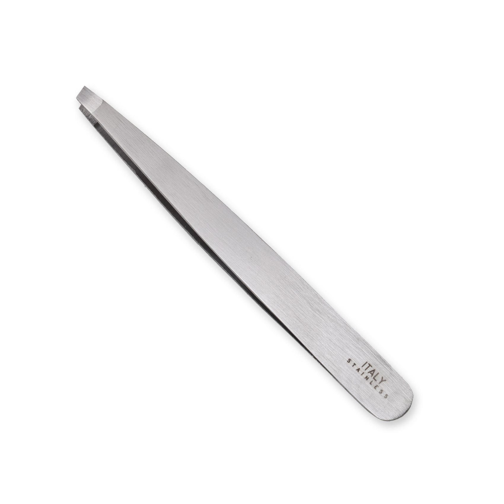 Slant Tip Tweezers - Stainless Steel